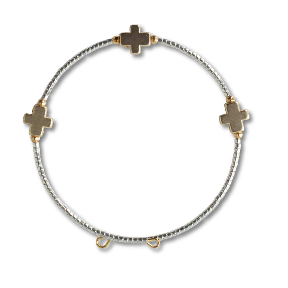 Faithful Beaded Bangle