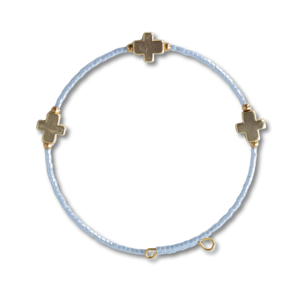 Faithful Beaded Bangle