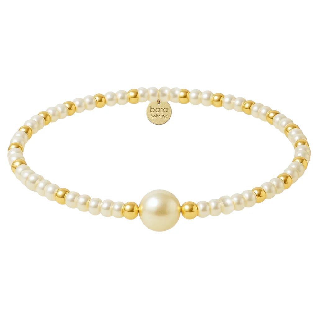Gold Filled Stackable Bracelet - Aria