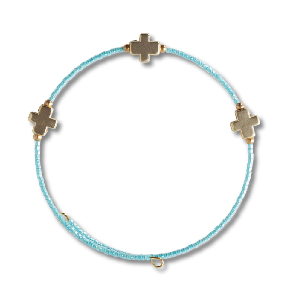 Faithful Beaded Bangle