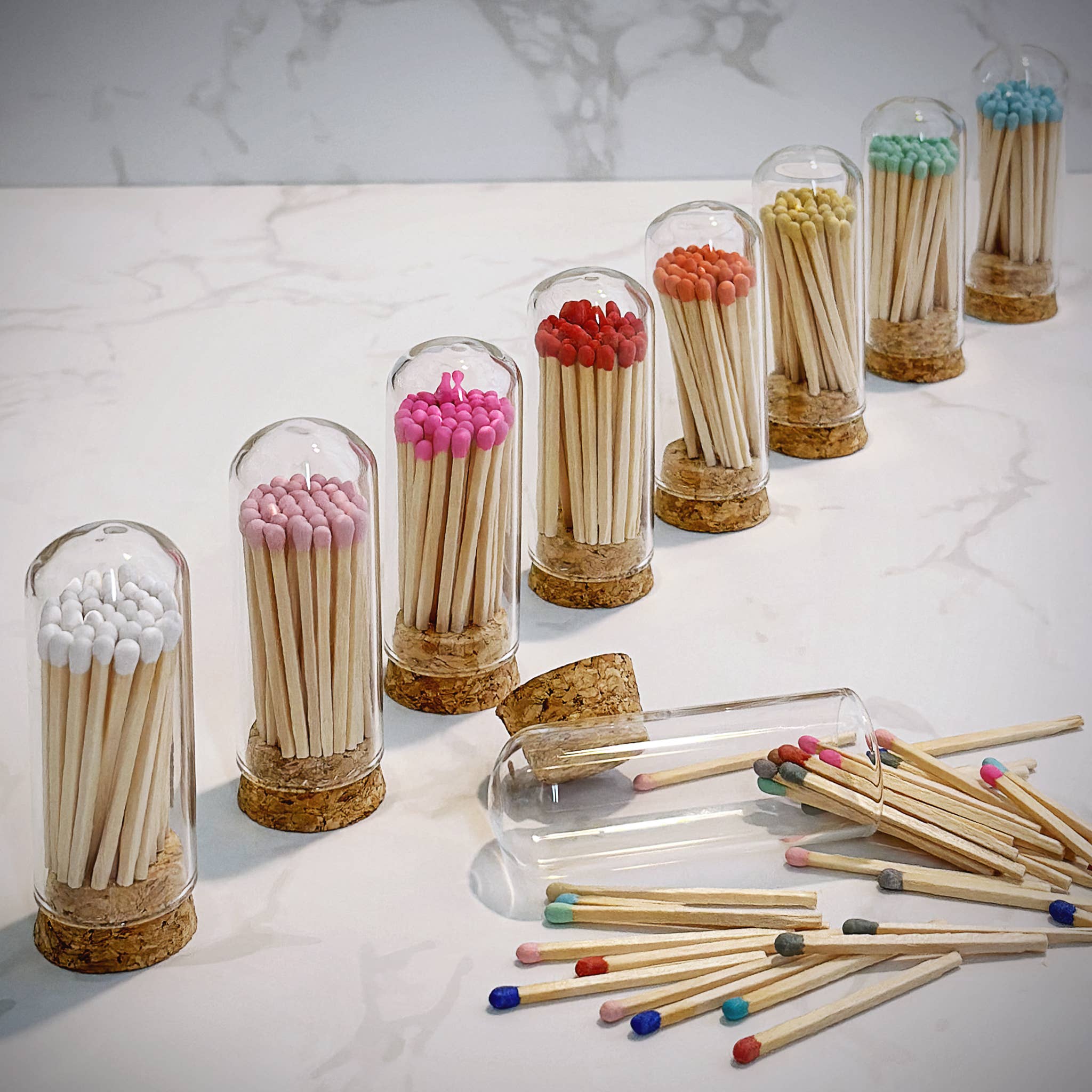 Mini Cloche + 2" matches